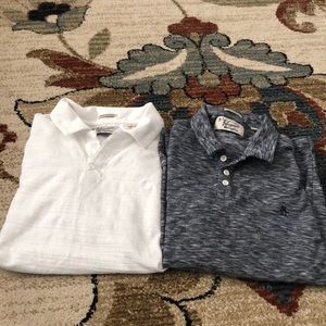 Lot of 2 Penquin brand polo shirts Medium